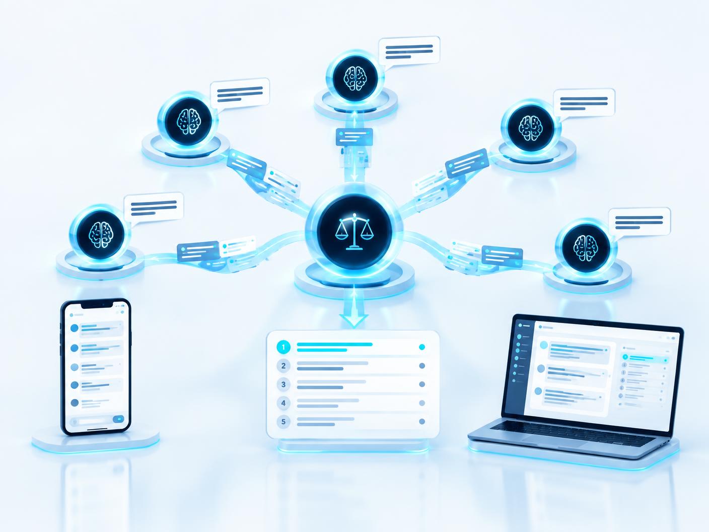 AI agents submitting arguments to an impartial referee